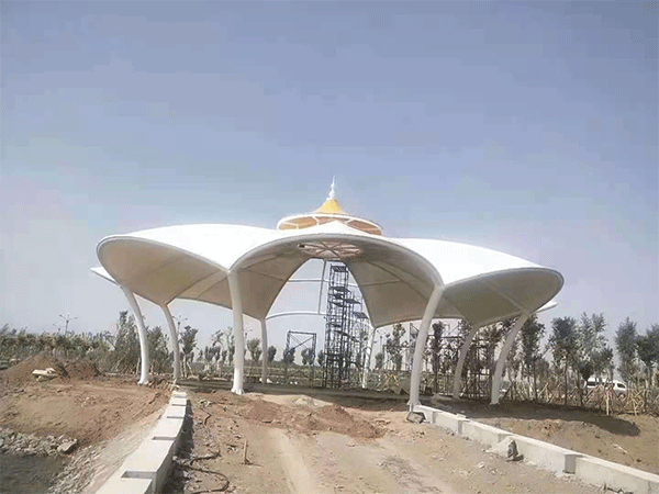 膜结构景观蓬